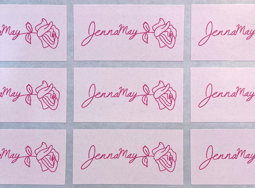 Jenna May Sticker