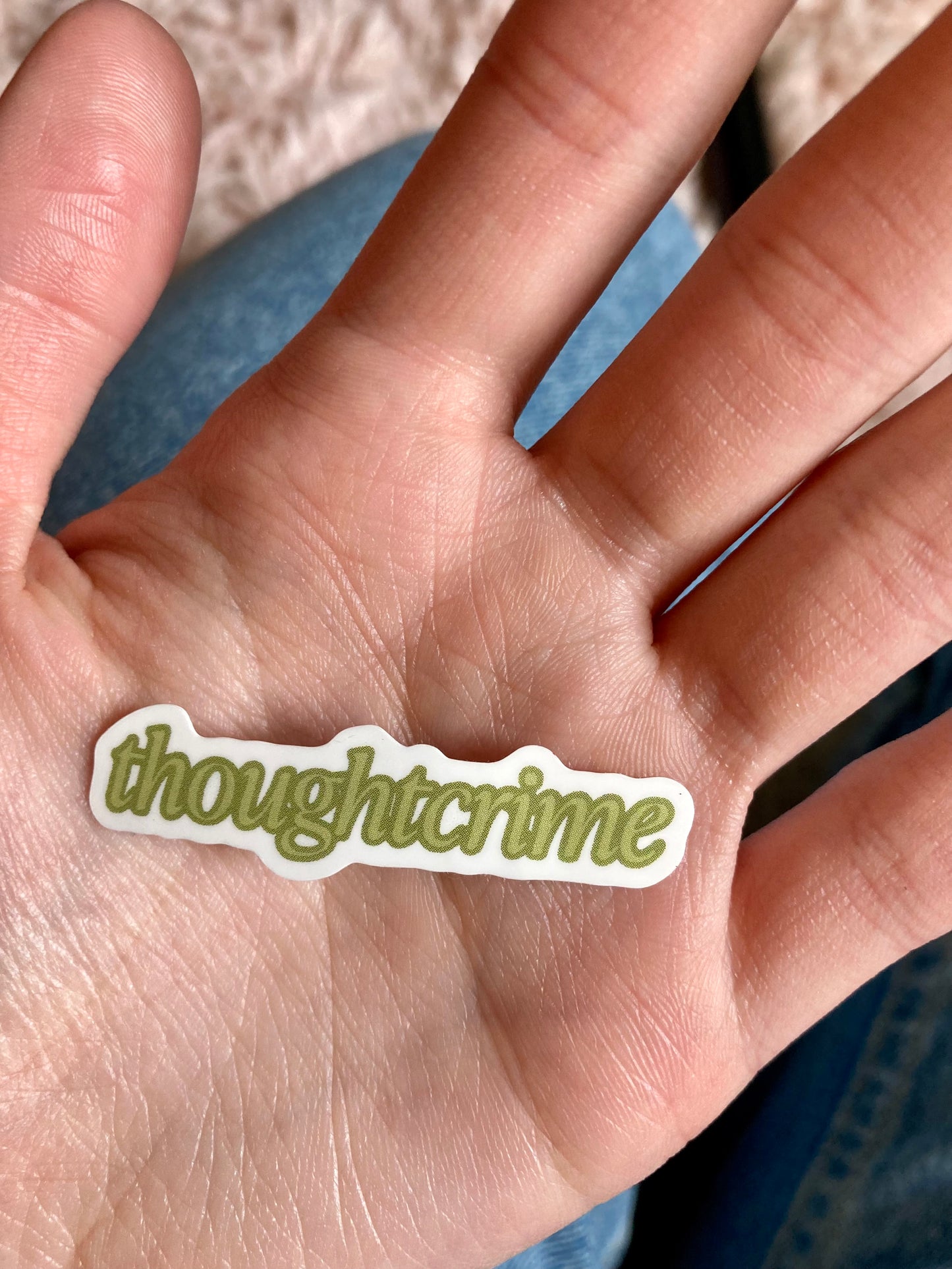 "Thoughtcrime" Sticker